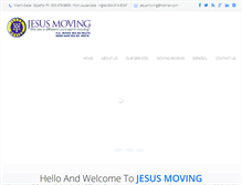 Tablet Screenshot of jesusmoving.com